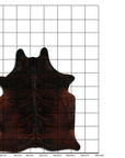 Premium Handcrafted Cowhide Rug With Hair On Leather Finish For Contemporary Living