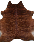 7.5 Ft X 6.5 Ft Genuine Brazilian Cowhide Skin Rug by Hilason | Hair-On Leather Home Décor Carpet