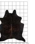 9 Ft X 7.5 Ft Genuine Brazilian Cowhide Skin Rug by Hilason | Hair-On Leather Home Décor Carpet