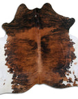 7 Ft X 7 Ft Genuine Brazilian Cowhide Skin Rug by Hilason | Hair-On Leather Home Décor Carpet