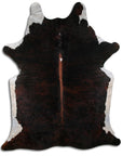 Genuine Brazilian Cowhide Rug 8.5 By 7.5 Feet Hair On Leather Decor