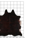 Genuine Brazilian Cowhide Rug 8.5 By 7.5 Feet Hair On Leather Decor