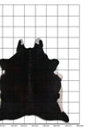 8 Ft X 7 Ft Genuine Brazilian Cowhide Skin Rug by Hilason | Hair-On Leather Home Décor Carpet