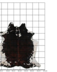 7.5 Ft X 7 Ft Genuine Brazilian Cowhide Skin Rug by Hilason | Hair-On Leather Home Décor Carpet