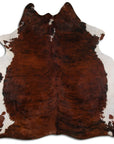 8 Ft X 7 Ft Genuine Brazilian Cowhide Skin Rug by Hilason | Hair-On Leather Home Décor Carpet