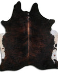 Genuine Brazilian Cowhide Rug 8.5 By 7.5 Feet Hair On Leather Decor