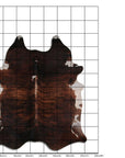 9 Ft X 7 Ft Genuine Brazilian Cowhide Skin Rug by Hilason | Hair-On Leather Home Décor Carpet