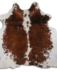 7 Ft X 7 Ft Genuine Brazilian Cowhide Skin Rug by Hilason | Hair-On Leather Home Décor Carpet