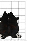 8 Ft X 7 Ft Genuine Brazilian Cowhide Skin Rug by Hilason | Hair-On Leather Home Décor Carpet