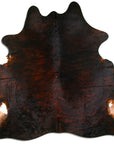8 Ft X 7 Ft Genuine Brazilian Cowhide Skin Rug by Hilason | Hair-On Leather Home Décor Carpet