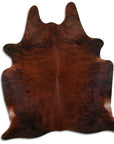 8.5 Ft X 7 Ft Genuine Brazilian Cowhide Skin Rug by Hilason | Hair-On Leather Home Décor Carpet