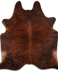 Genuine Brazilian Cowhide Rug 8.5 By 7.5 Feet Hair On Leather Decor