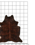 7.5 Ft X 6.5 Ft Genuine Brazilian Cowhide Skin Rug by Hilason | Hair-On Leather Home Décor Carpet