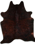 8.5 Ft X 7 Ft Genuine Brazilian Cowhide Skin Rug by Hilason | Hair-On Leather Home Décor Carpet
