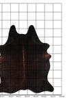 8.5 Ft X 7 Ft Genuine Brazilian Cowhide Skin Rug by Hilason | Hair-On Leather Home Décor Carpet
