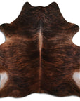 7.5 Ft X 6.5 Ft Genuine Brazilian Cowhide Skin Rug by Hilason | Hair-On Leather Home Décor Carpet