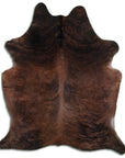 8 Ft X 6 Ft Genuine Brazilian Cowhide Skin Rug by Hilason | Hair-On Leather Home Décor Carpet