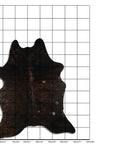 Premium Handcrafted Cowhide Rug With Hair On Leather Finish For Contemporary Living