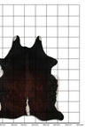 Premium Handcrafted Cowhide Rug With Hair On Leather Finish For Contemporary Living
