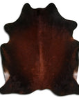 7.5 Ft X 6.5 Ft Genuine Brazilian Cowhide Skin Rug by Hilason | Hair-On Leather Home Décor Carpet