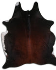 7.5 Ft X 6.5 Ft Genuine Brazilian Cowhide Skin Rug by Hilason | Hair-On Leather Home Décor Carpet