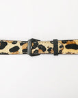 American Darling ADWAM104 Beautifully Hair-On Genuine American Leather I watch Strap Men and Women Unisex