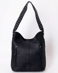 American Darling ADBG1122B Hobo Hand Tooled Hair-On Genuine Leather women bag western handbag purse