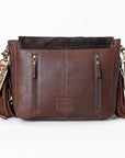 ADBGA335 American Darling Hand Tooled Hair On Genuine Leather Women Bag Western Handbag Purse