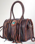 American Darling Duffel Genuine Leather Women Bag Western Handbag Purse