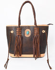American Darling Tote Genuine Leather Women Bag Western Handbag Purse | Travel Bags College Casual