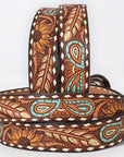 American Darling ADBLF206-L Beautifully Hand Tooled Genuine American Leather Belt Men and Women