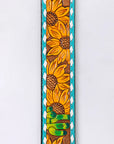 American Darling ADBLF208-L Beautifully Hand Tooled Genuine American Leather Belt Men and Women