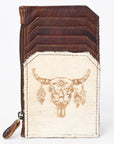 American Darling ADCCM101E Card-Holder Hair On Genuine Leather women bag western handbag purse