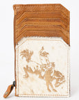 American Darling ADCCM101I Card-Holder Hair On Genuine Leather women bag western handbag purse
