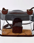 ADBG1129 American Darling Clear Bag Hand Tooled Genuine Leather women bag western handbag purse