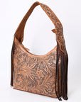 Hobo Hair On Saddle Blanket Genuine Leather Western Bag For Women