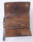 American Darling Clutch Hand Tooled Genuine Leather women bag western handbag purse