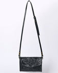 American Darling Wallet Hand Tooled Genuine Leather women bag western handbag purse
