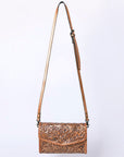 American Darling Wallet Hand Tooled Genuine Leather women bag western handbag purse