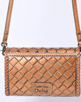 American Darling Wallet Hand Tooled Genuine Leather women bag western handbag purse