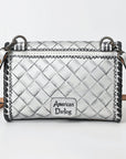 American Darling Wallet Hand Tooled Genuine Leather women bag western handbag purse
