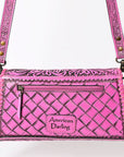 American Darling Wallet Hand Tooled Genuine Leather women bag western handbag purse