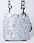 American Darling Cross Body Hand Tooled Genuine Leather women bag western handbag purse
