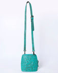 American Darling Cross Body Hand Tooled Genuine Leather women bag western handbag purse