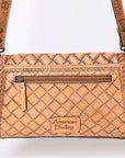 American Darling ADBG1137A Clutch Hand Tooled Genuine Leather women bag western handbag purse