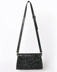 American Darling ADBG1137A Clutch Hand Tooled Genuine Leather women bag western handbag purse