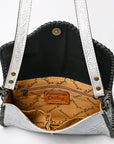 American Darling ADBG1137A Clutch Hand Tooled Genuine Leather women bag western handbag purse