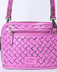 American Darling Cross Body Hand Tooled Genuine Leather women bag western handbag purse