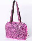 American Darling Tote Hand Tooled Genuine Leather women bag western handbag purse