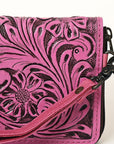 American Darling Clutch Hand Tooled Genuine Leather women bag western handbag purse